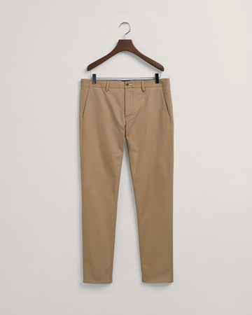 Chinos Παντελόνι Hallden Tech Prep™ Σε Στενή Γραμμή (L34) (Outlet) GANT